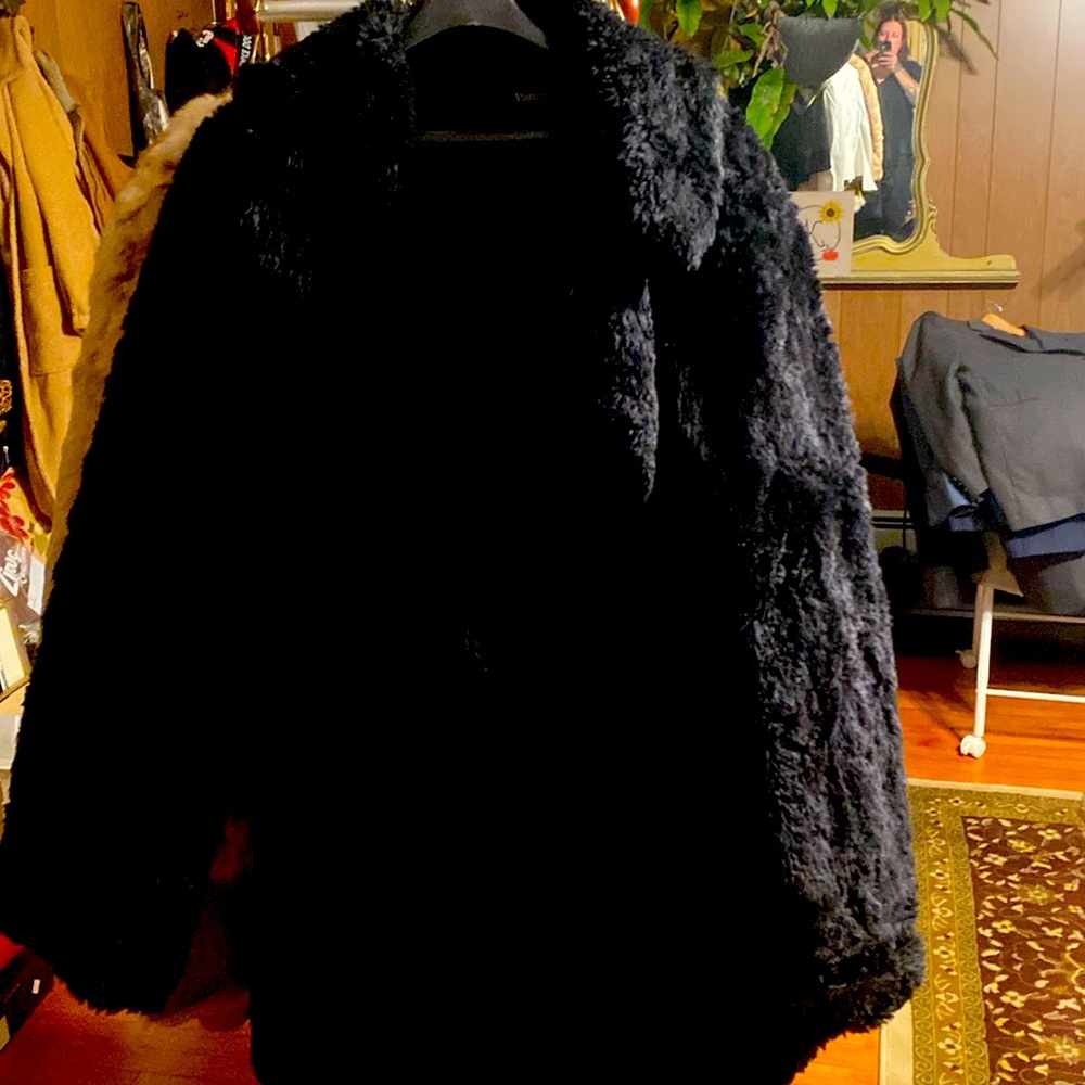 Pamela McCoy Faux Fur Jacket